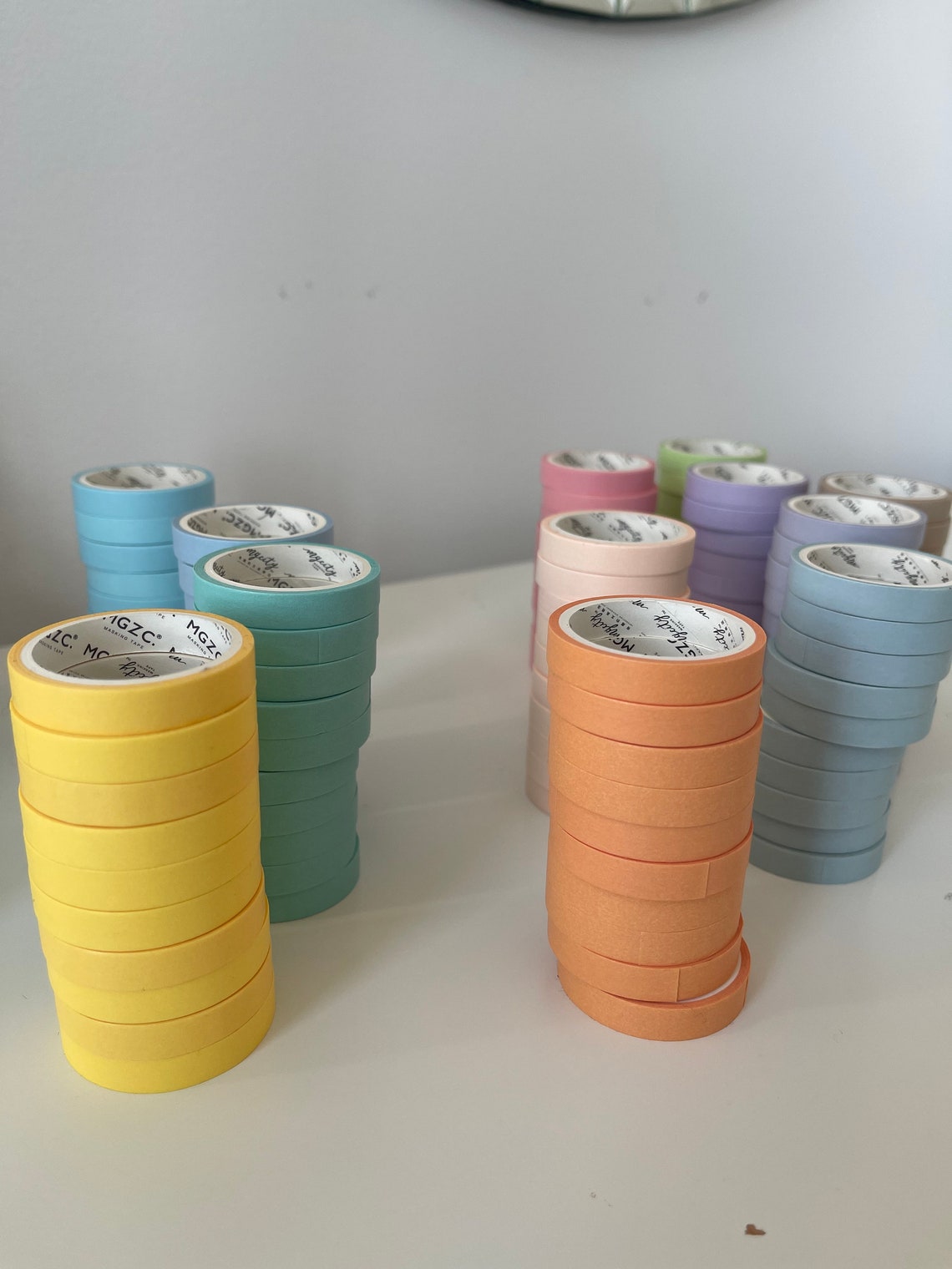 4Set Pastel Washi Tape Polaroid Tape Instax Wall Tape Etsy