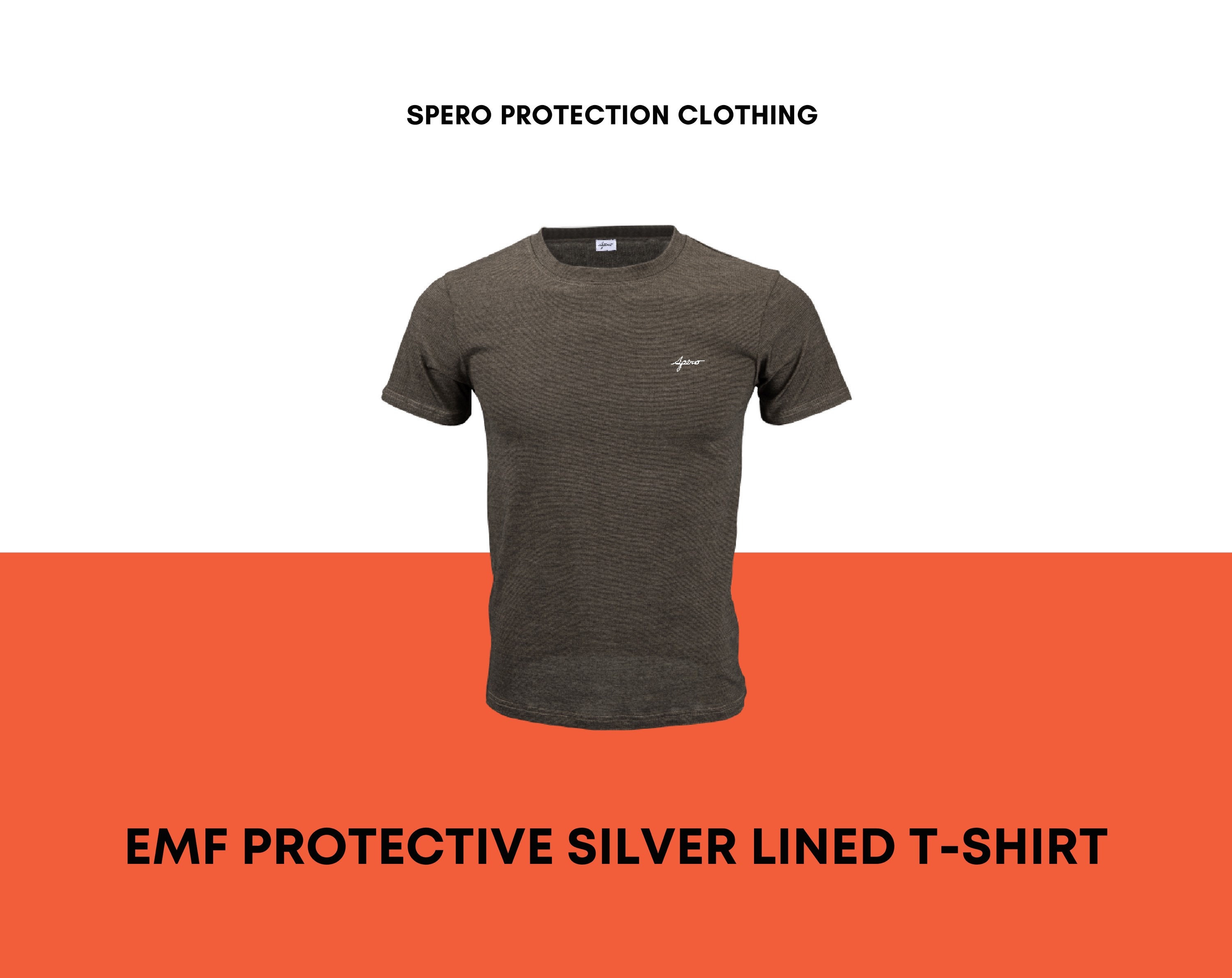 Spero Emf Protection Silver Lining Clothing hoodie - black medium