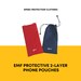 SPERO EMF Double Lined Protective Cell Phone Pouches