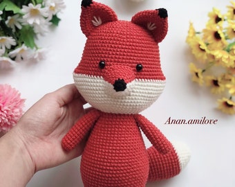 PATTERN crochet fox crochet amigurumi