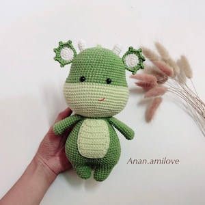 PATTERN dragon amigurumi- crochet PDF pattern