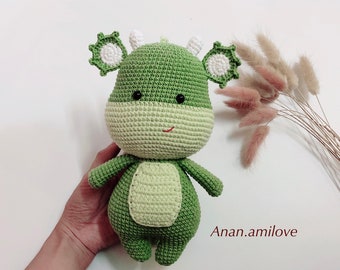 PATTERN dragon amigurumi- crochet PDF pattern