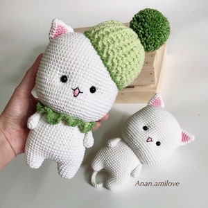 PATTERN AMIGURUMI - crochet PDF pattern - crochet cat