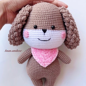 PATTERN CROCHET - dog amigurumi pattern - crochet PDF pattern