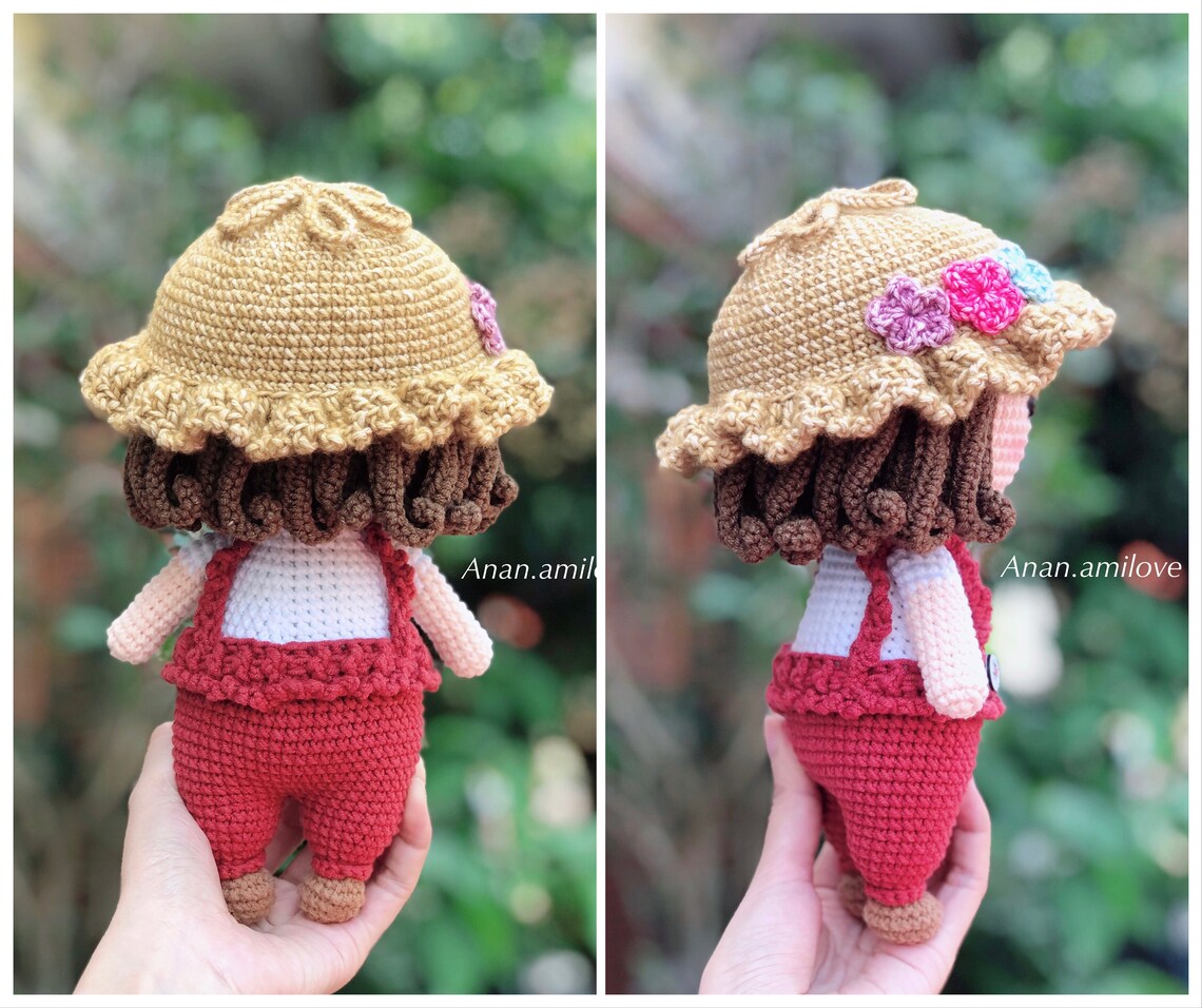 PATTERN AMIGURUMI DOLL crochet doll Miranda | Etsy