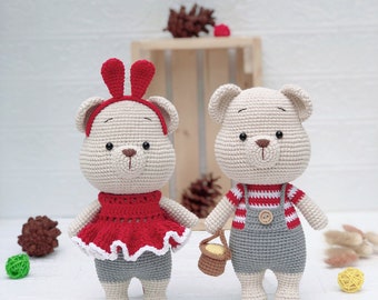 CROCHET BEAR PATTERN crochet amigurumi