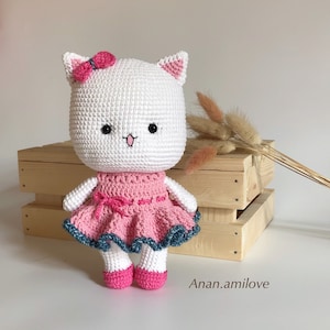 ANLEITUNG AMIGURUMI - Häkelanleitung Katze
