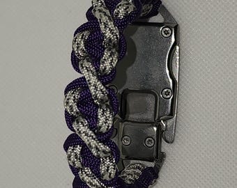 Multi-color Utility Knife Paracord Bracelet