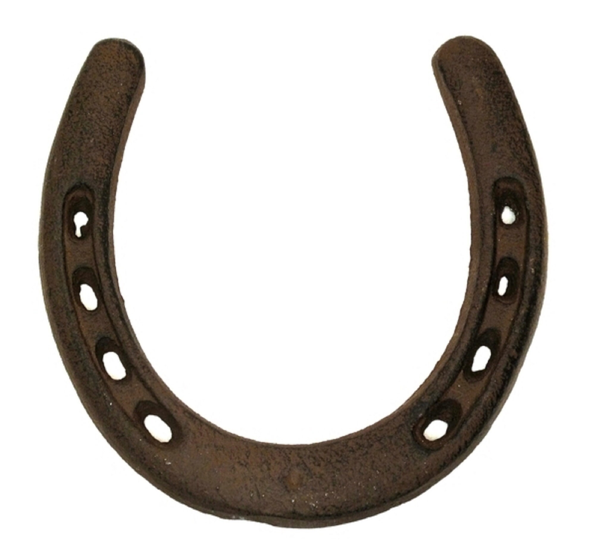 Cast Iron Large Horse Shoe Set of 6 Etsy