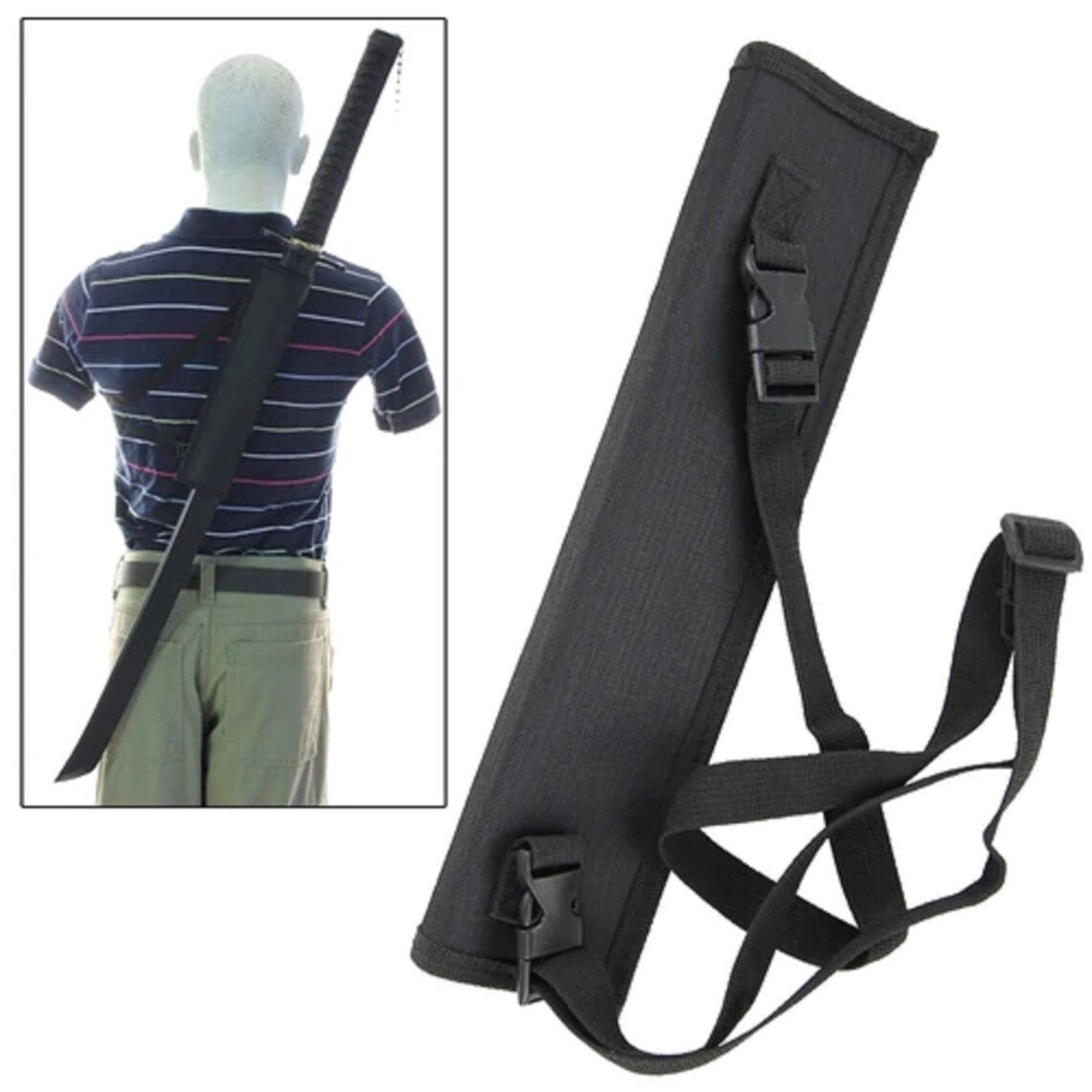 Japanese Katana Bokken Foam Sword Mini Nylon Carrying Case Etsy