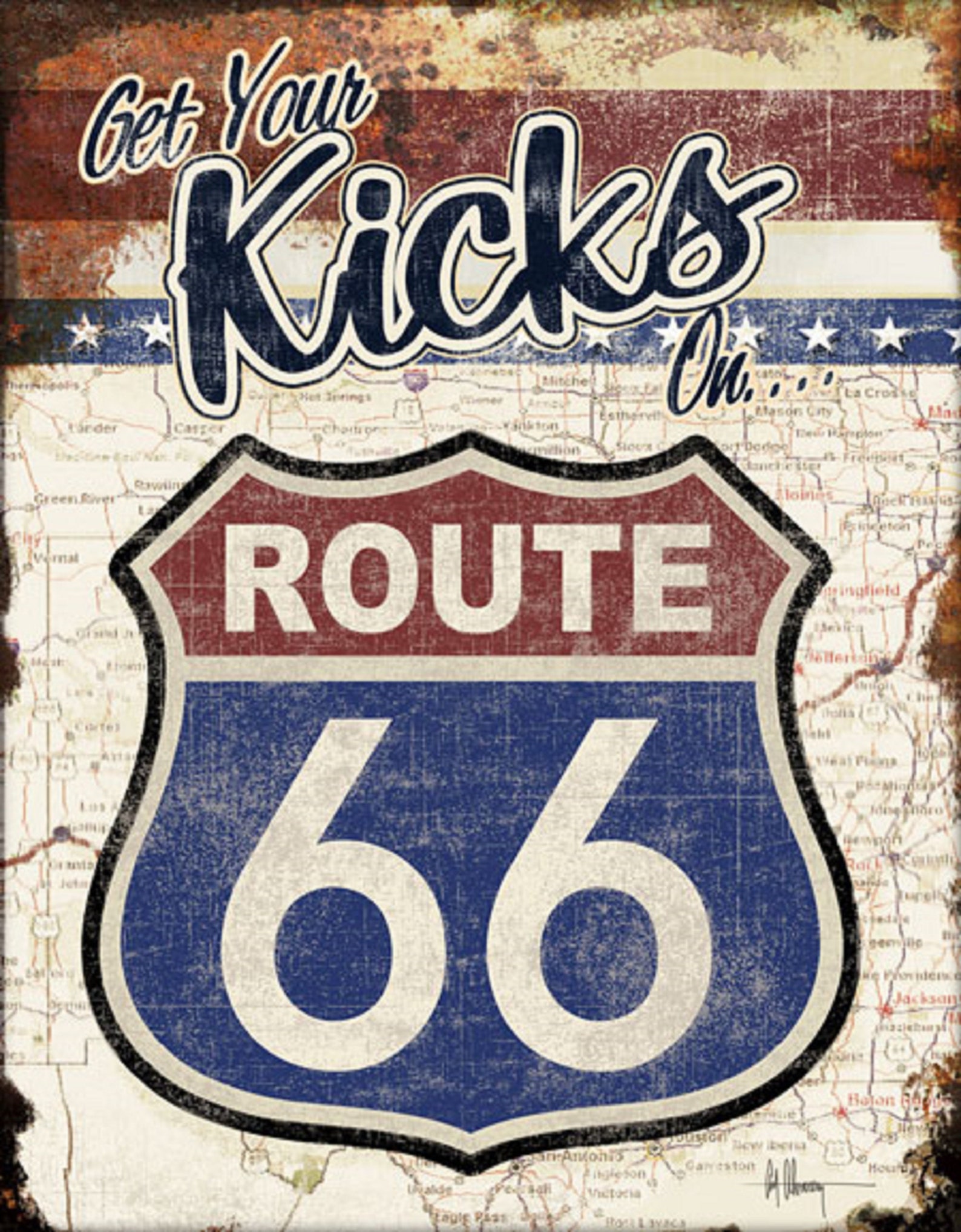 Get Your KICKS on Route 66