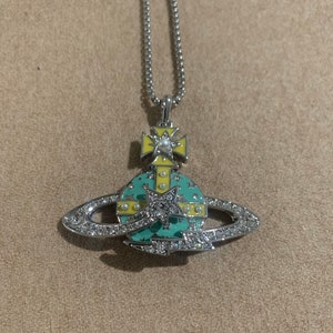 Vivienne Westwood Saturn Orb Necklace - Etsy