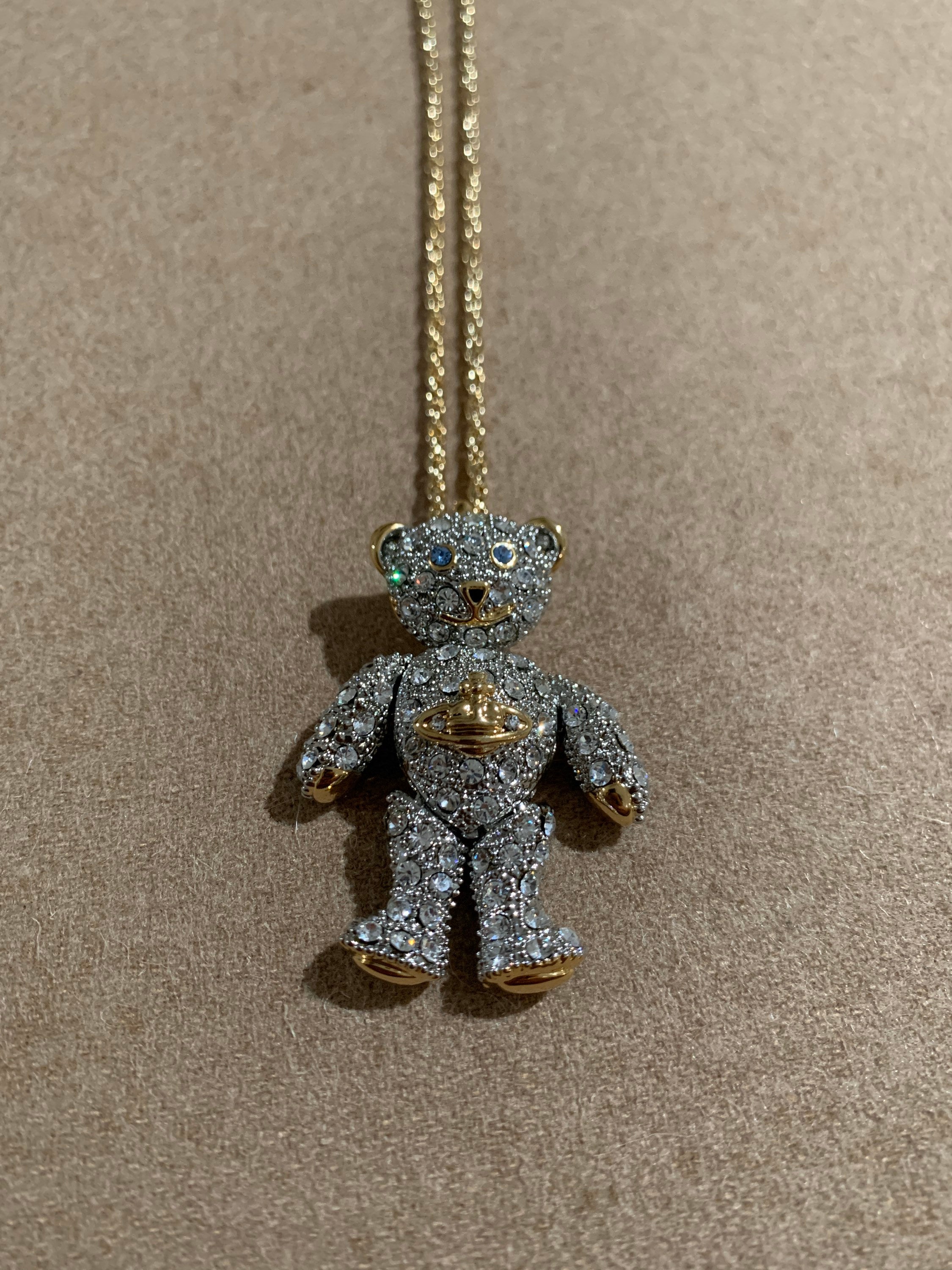 Vivienne Westwood Panda Necklace - Etsy Ireland