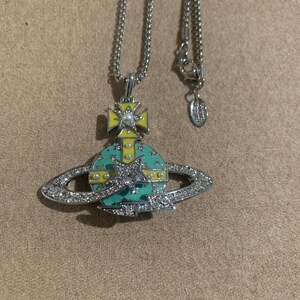 Vivienne Westwood Saturn Orb Necklace - Etsy