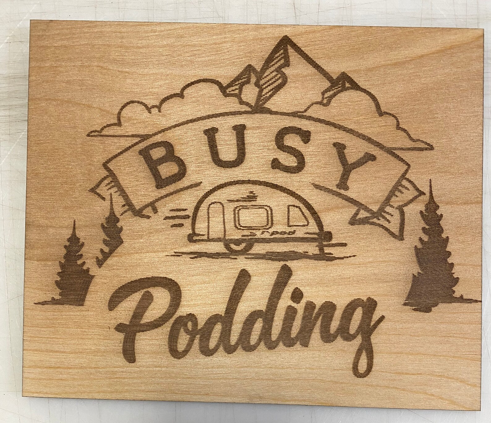 Podding Signs Wood Wall Decor, Camping Signs, Camping Decor, R-pod Forest River ...
