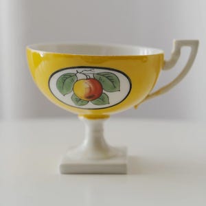 Vintage Porcelain Cup on Tall Foot @ Medowski Paris