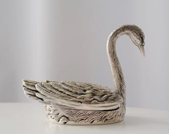 French Vintage Swan Ashtray @ Medowski Paris