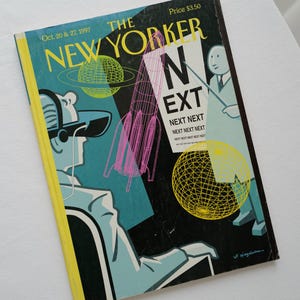 New Yorker Magazine Cover - Farsighted by Art Spiegelman