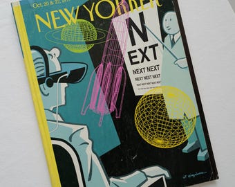 The New Yorker Magazine Oct 20 & 27 1997: Art Spiegelman Cover. Mother's Day Gift @ Medowski Paris