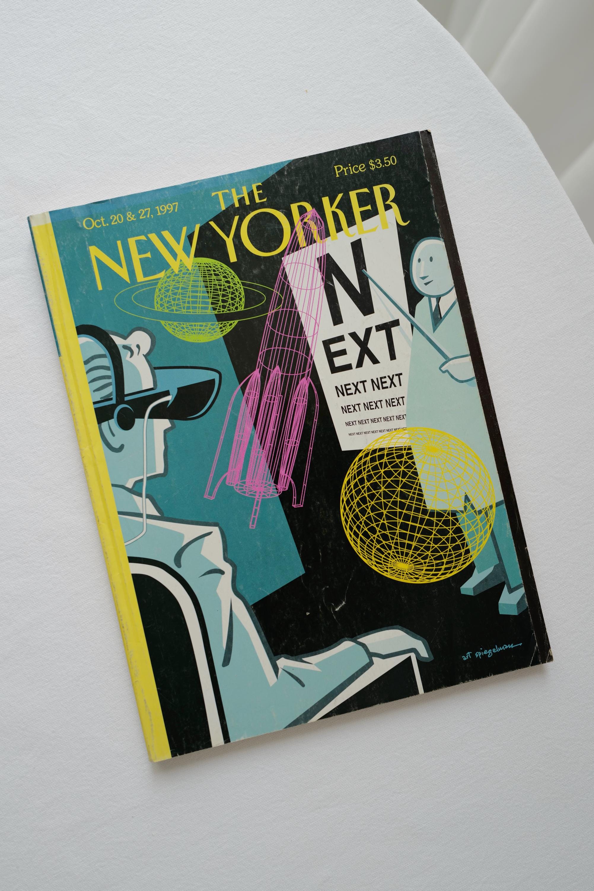 The New Yorker Magazine Oct 20 & 27 1997: Art Spiegelman Cover