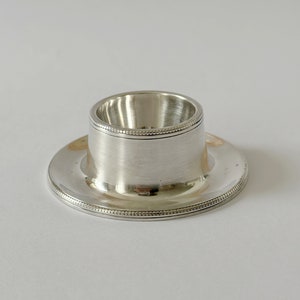Vintage Silver Colour Egg Holder. French Egg Cup. Easter gift @ Medowski Paris