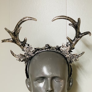 Steampunk Antler Whimsical Head Piece Dree Animal Fantasy Props Headband Horn