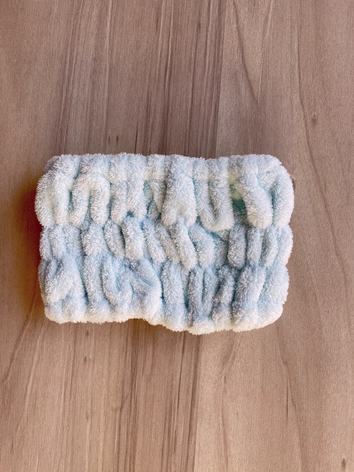 Elastic Terry Cloth Spa Headband Spa Headbands Makeup Etsy