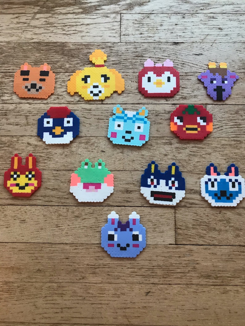 Animal Crossing Perler Bead Blind Bags Etsy