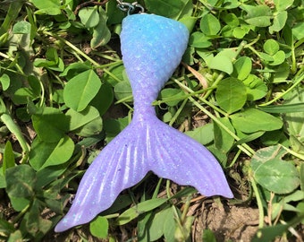 Pastel Mermaid Kawaii Resin Key chain