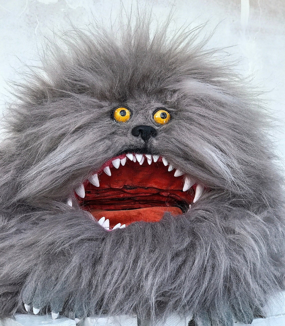 Fizzgig Hand Puppet on order handmade OOAK Dark Crystal Cute Etsy
