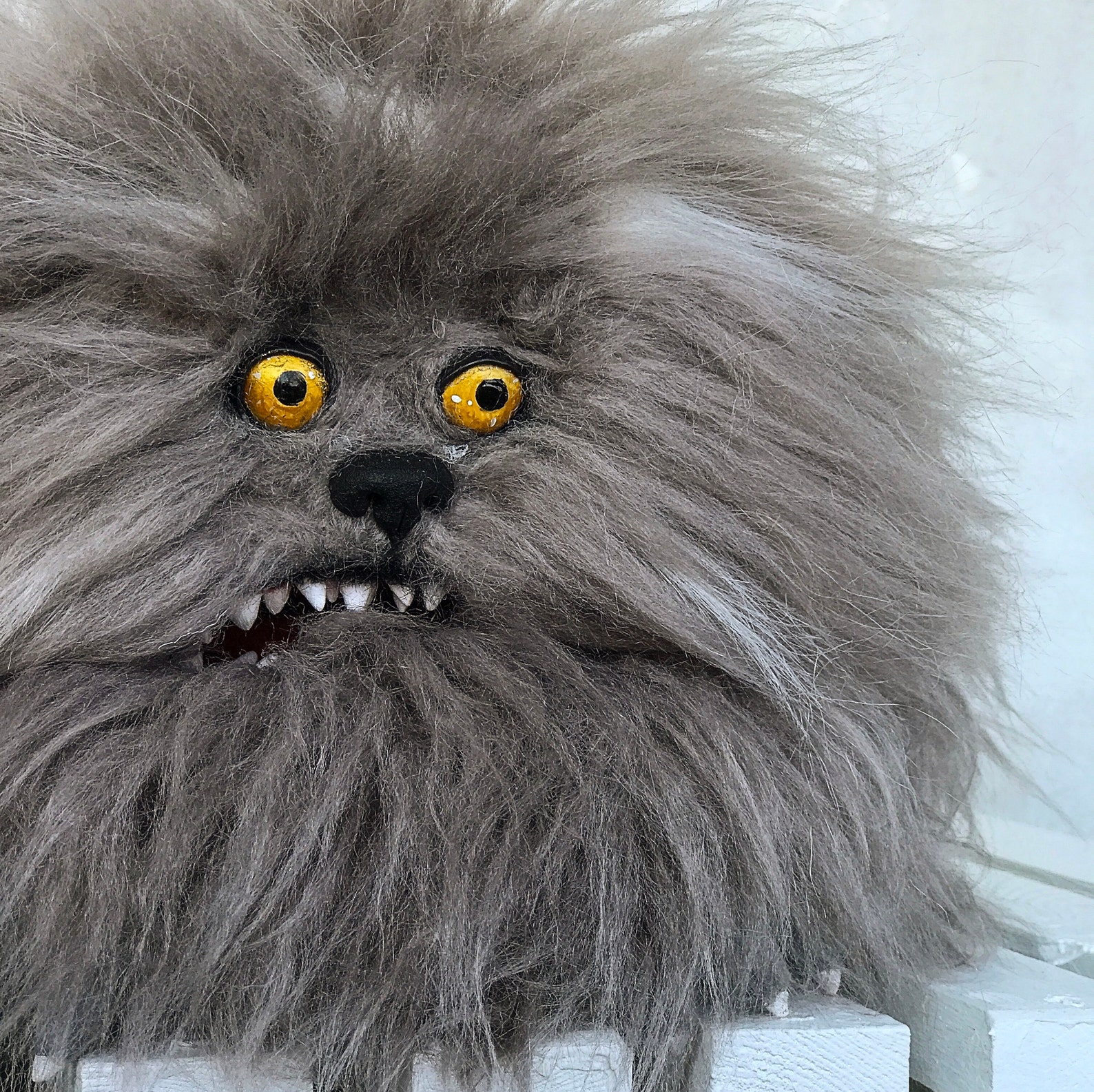 Fizzgig Hand Puppet on order handmade OOAK Dark Crystal Cute Etsy