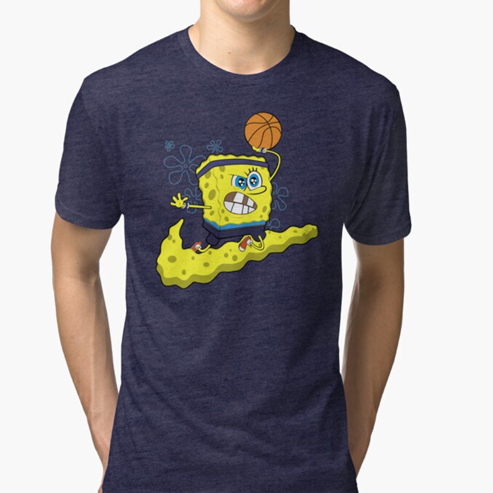 Basketball SpongeBob T-Shirt Unisex SpongeBob T-Shirt For Men | Etsy