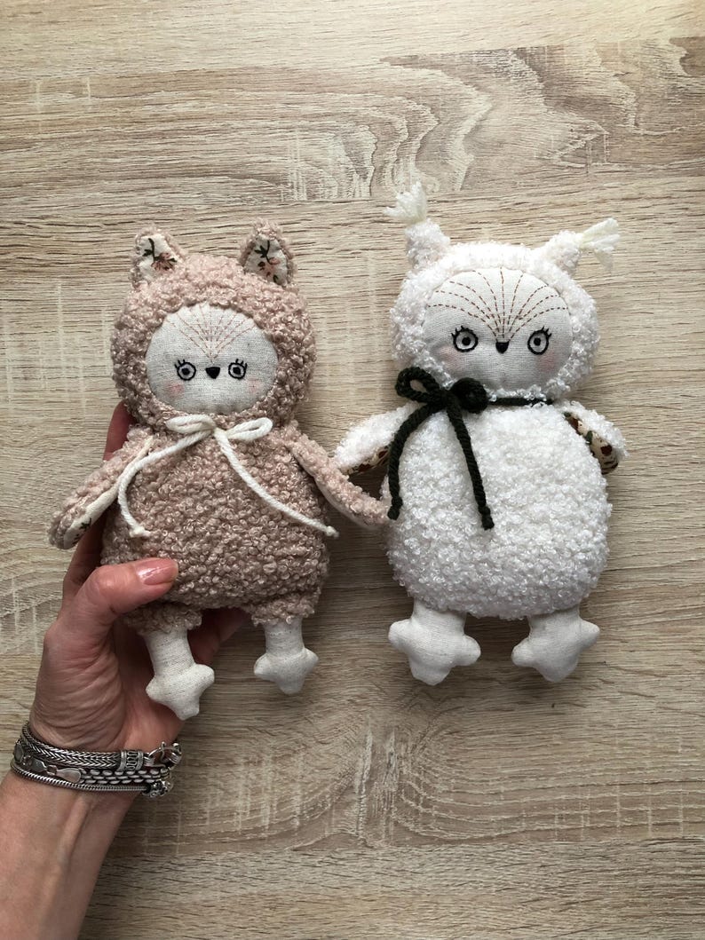 Toy Pattern Owl Owl Sewing Pattern & Tutorial | Finn and Sofie Plush Owls | PDF Toy ...