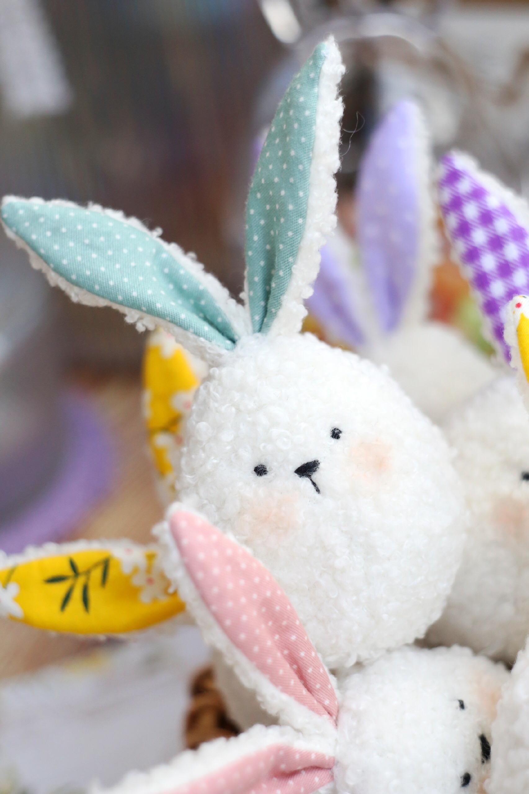 Bunny Egg Sewing Pattern | Easy Easter Plush Toy (PDF Download) - Etsy
