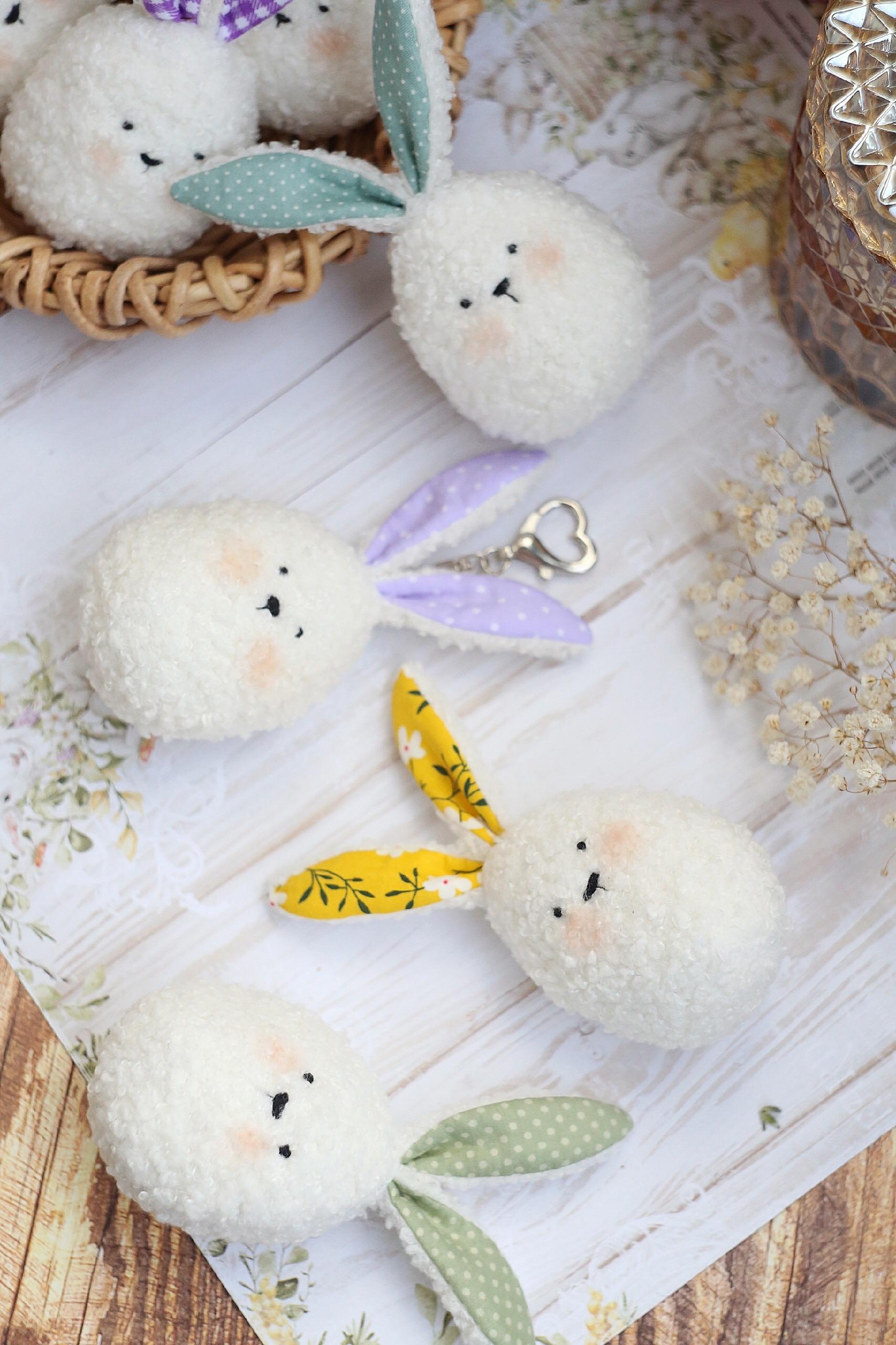 Bunny Egg Sewing Pattern | Easy Easter Plush Toy (PDF Download) - Etsy
