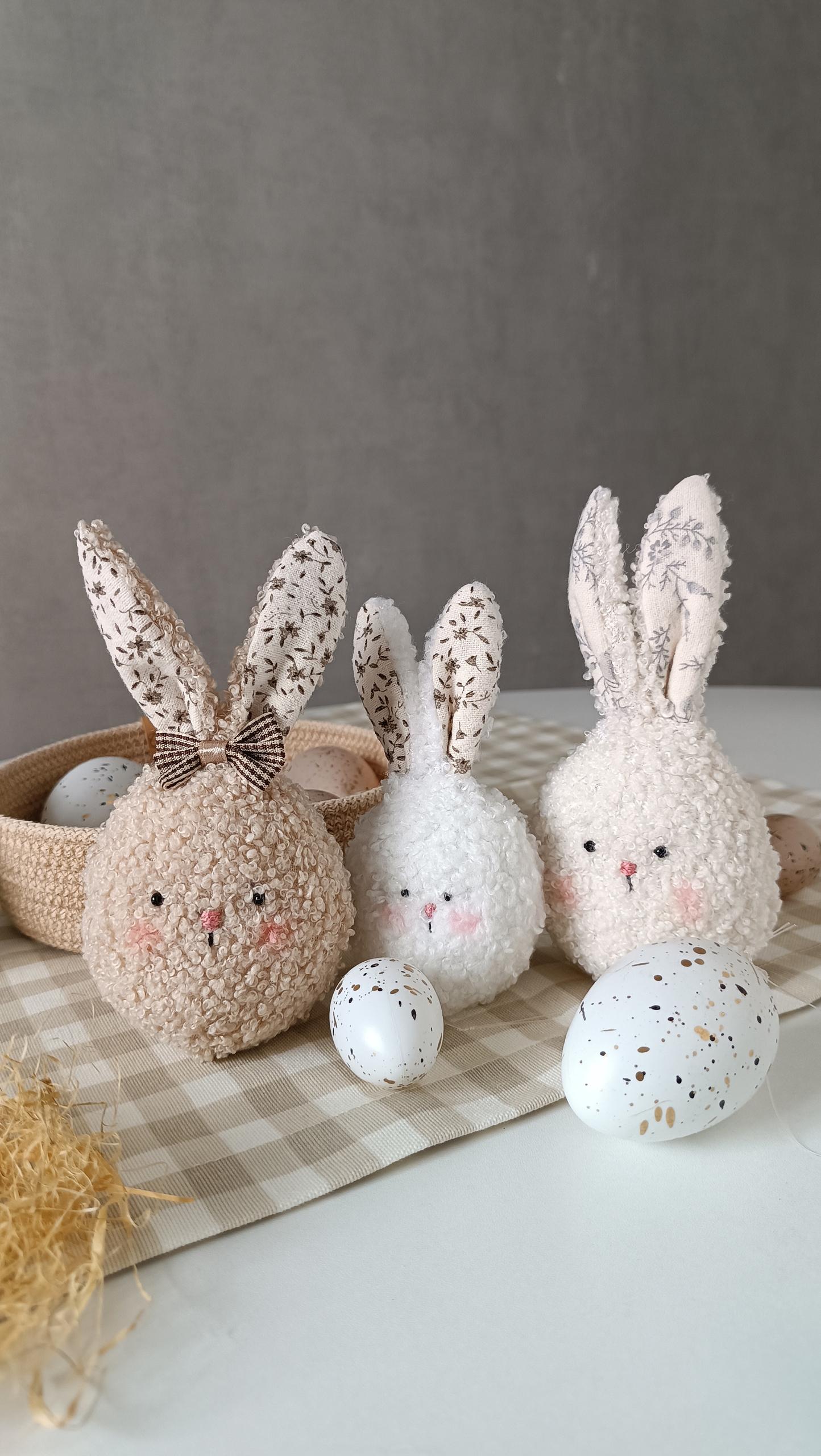 Bunny Egg Sewing Pattern | Easy Easter Plush Toy (PDF Download) - Etsy