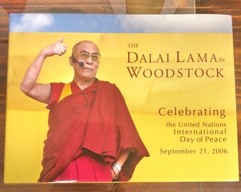 The Dalai Lama in Woodstock | His Holiness the Dalai Lama | New Hardcover Book | Proceeds Benefit Meditation Center