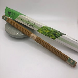 Tea Leaves Fragrance Japanese Incense | 8.75 Inches | 35 Sticks