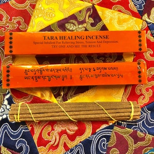 Tara Herbal Tibetan Incense | 5.5 Inches | 19 Sticks