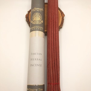 Namdroling Herbal Tibetan Incense | Lowest Price | 10 Inches Long | 28 Sticks | Handmade in Nepal