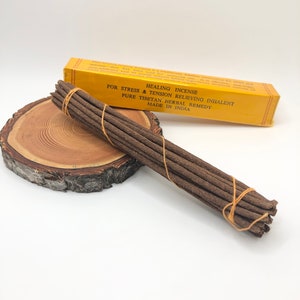 Original Herbal Tibetan Incense | 5 Inches | 19 Sticks