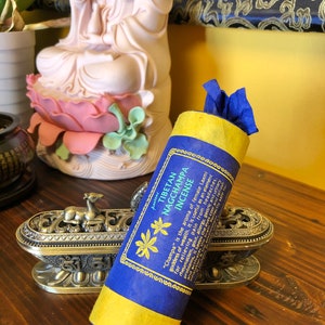 Nag Champa Tibetan Incense | Handmade in Nepal | 30 Sticks | 4.5 Inch Incense Sticks | Proceeds Benefit Meditation Center