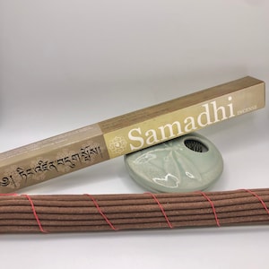 Special Samadhi Tibetan Incense Handmade by Buddhist Nuns | 10.5 Inches | 30 Sticks