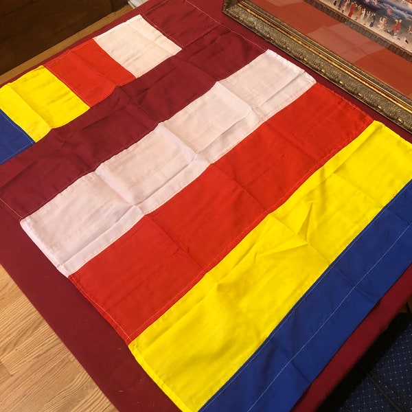 International Buddhist Flag | Polyester | Made in Nepal