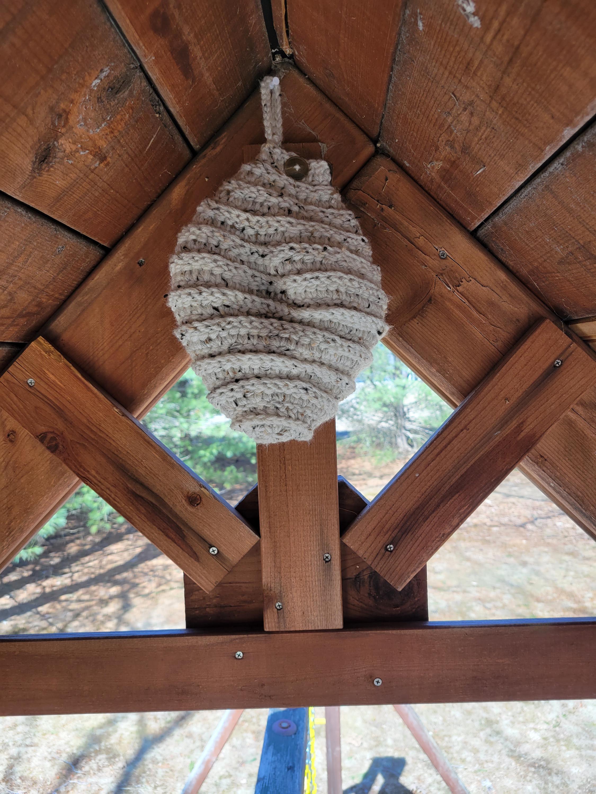 ASFASFq-Coton Crocheté Faux Nid De Guepe, 3 Pièces Durabilité