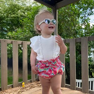 Summer Watermelon High Waisted Bloomers