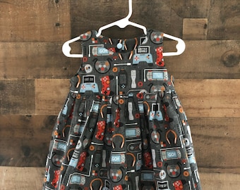 Gamer Girl Dress. Video Game Controller Dress.