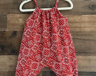 Bandana Boho Romper