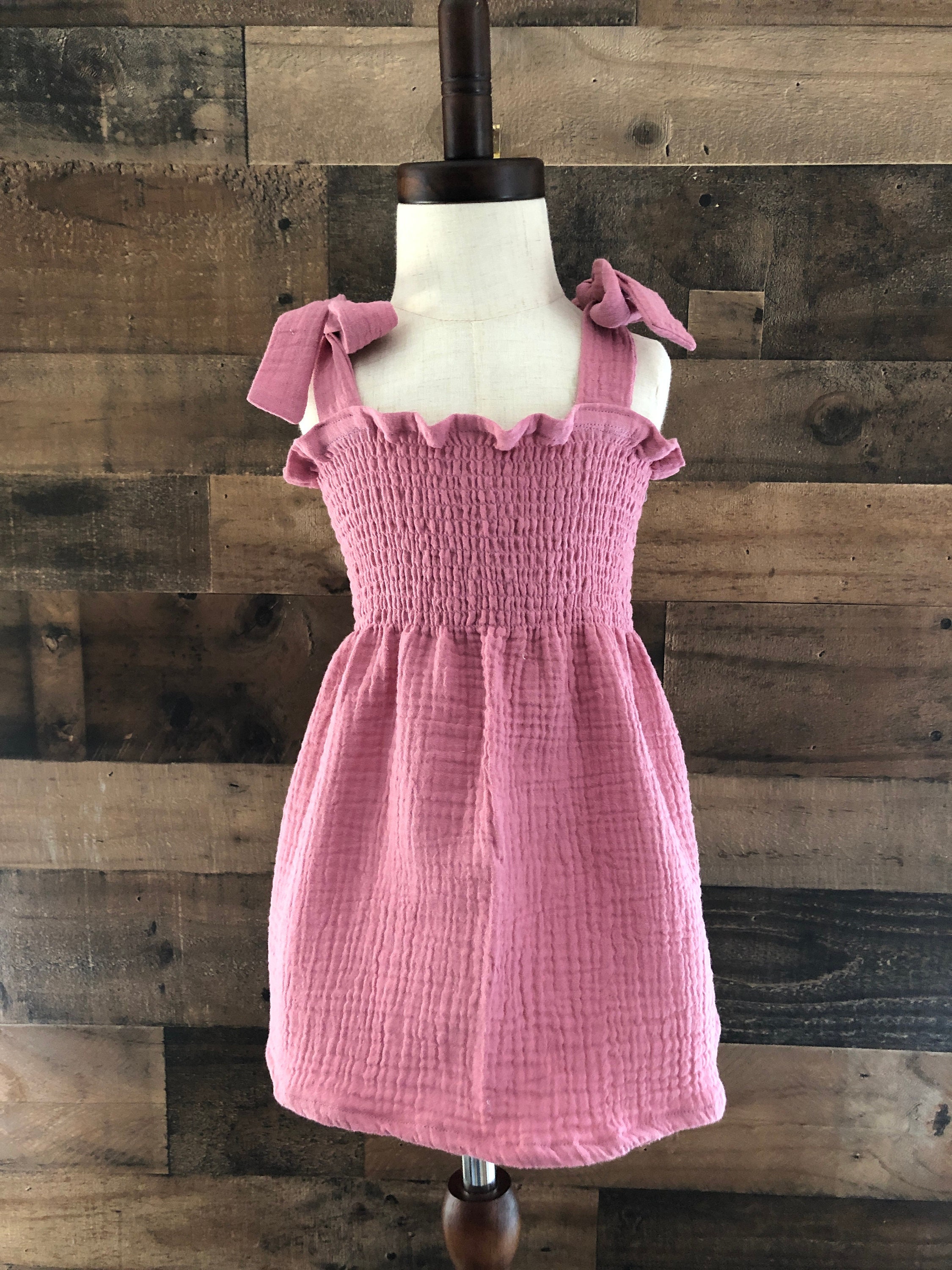 Ice cream smocked dress hotsell
