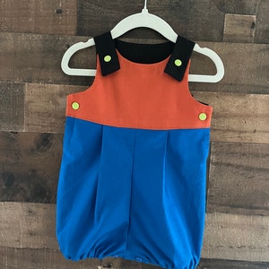 Goofy Inspired Bubble Romper